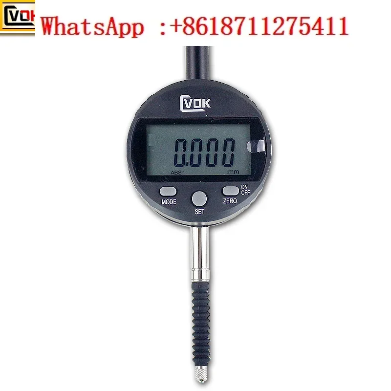 Xiwaka waterproof digital dial indicator with dial gauge 0-12.7/25/50/100mm and output reminder connected to PLC