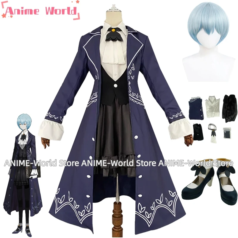 

《Нестандартный размер》Игровая библиотека Руины Анжела Косплей Костюм Костюм Рождественский карнавал Хэллоуин Обувь Любой размер парик