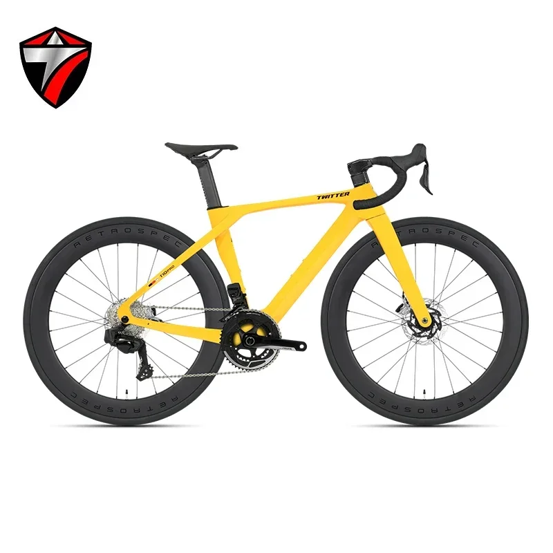 AliExpress NONE TWITTER T10pro Electronic Variable Speed,Wheel Peak EDS TX7100-24Speed T800Carbon Fiber Road Bike,Hydraulic Excellent Disc Brake