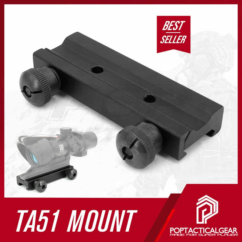 

Tactical TA51 Flattop Mount For TA31 COG Riflescope