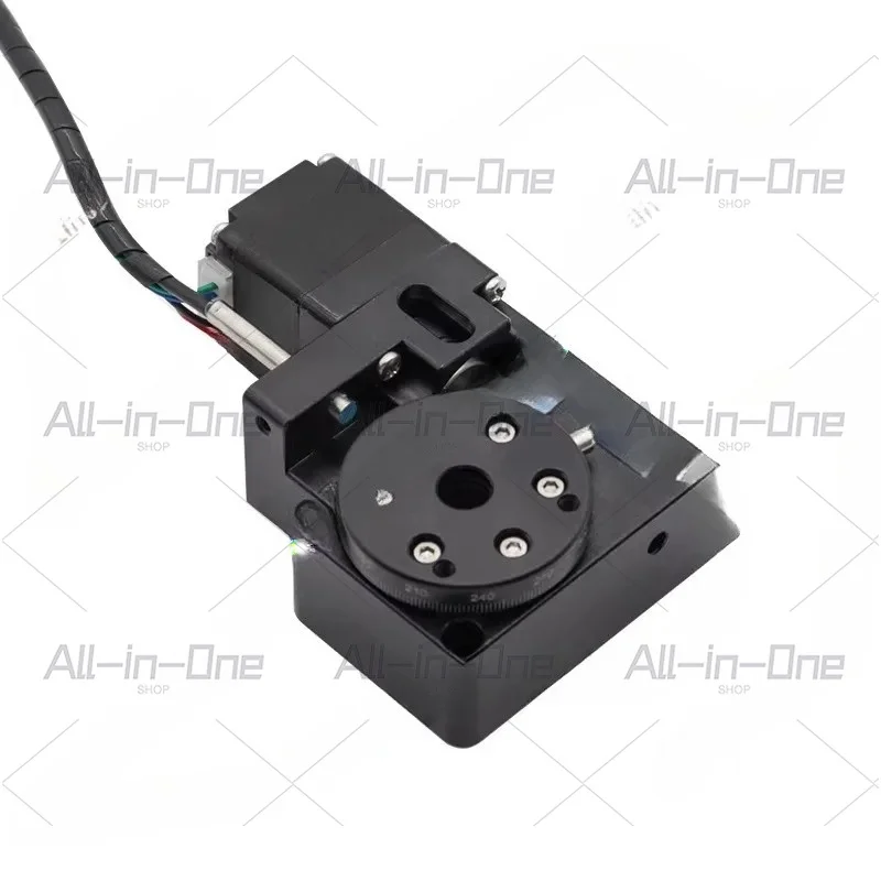 Micro Precision 28 Stepper Motor Driven Indexing Table for Optical Rotation High Accuracy Stage with Optional All-in-One Driver