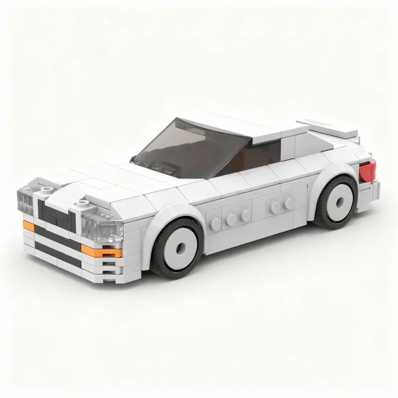 

263PCS MOC City Champions Super Car Lexus LS400 Model Technology DIY Creative Assembly Brick Display Birthday Gift Collectible