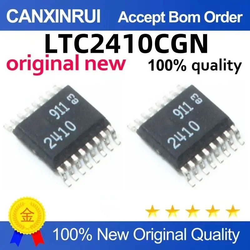 LTC2410CGN Silk screen 2410 24-bit analog-to-digital converter chip SSOP-16 package Quality assurance