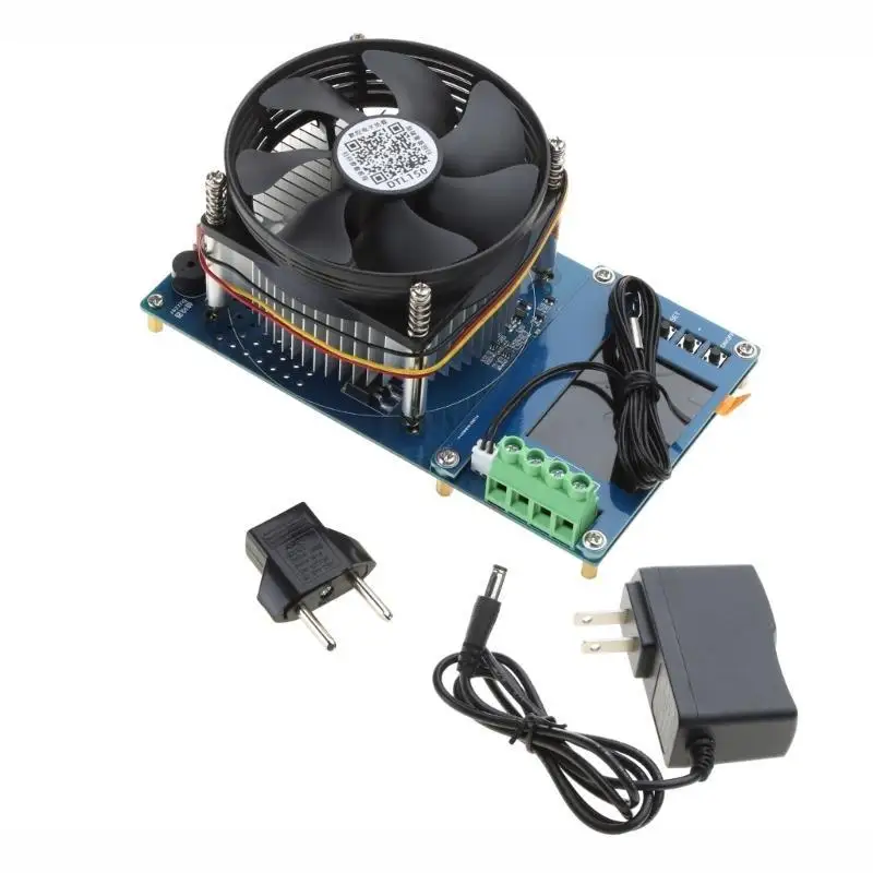 652F Upgraded Electronic Load Tester with 2.4-inch Color Screen 4 Wiirng System ntelligent Discharge Resistance Power Tester