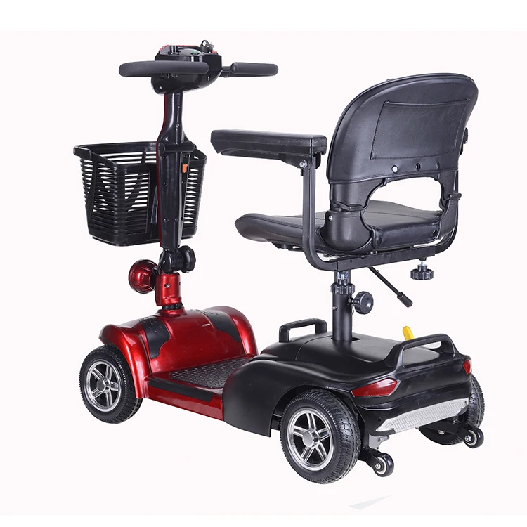 4 Wheels Elderly Travel Mobility Scooter