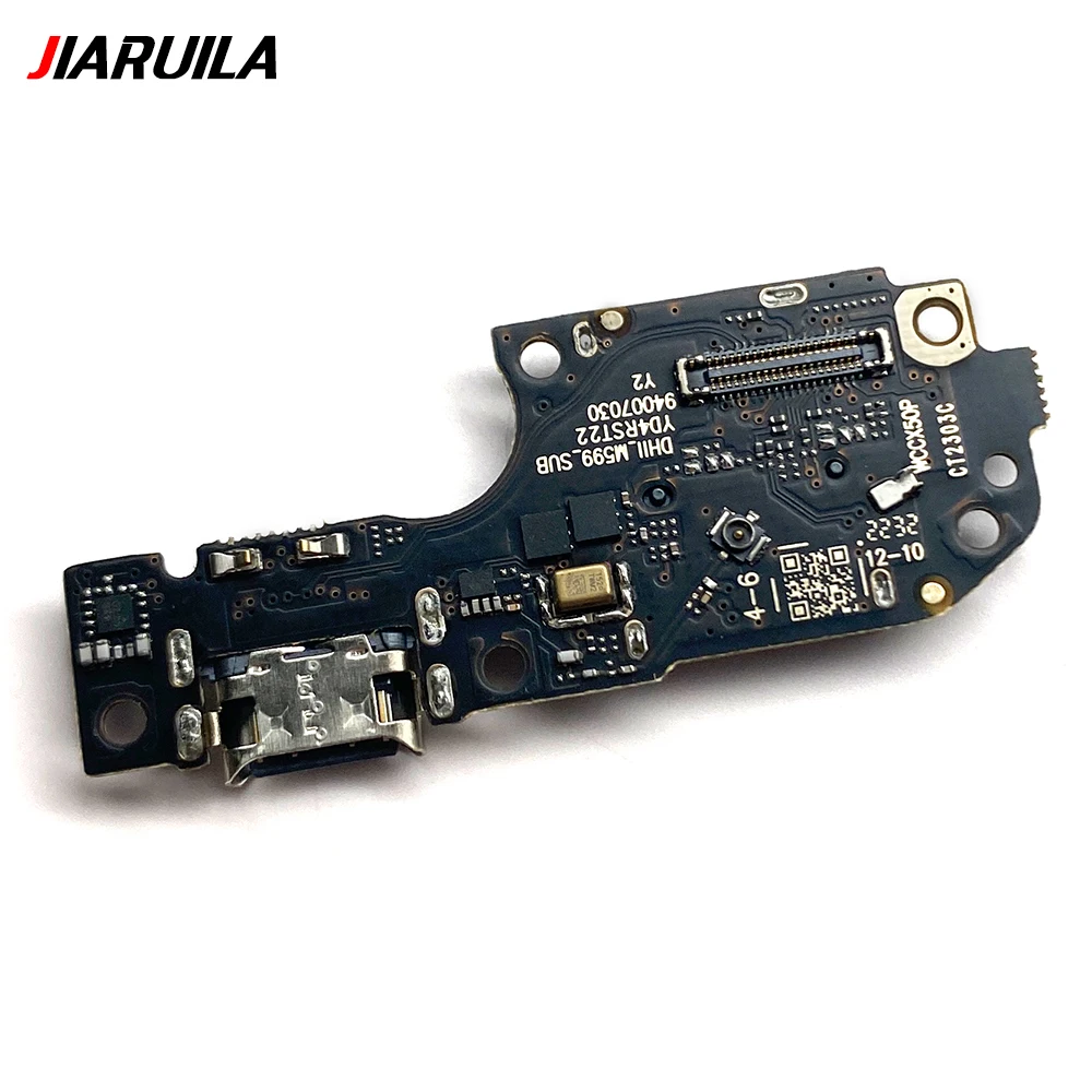 USB Dock Connector Charging Port Flex Cable For Huawei Nova Y60 Y70 Y90 Y9A Charger Board With Mic Microphone Module