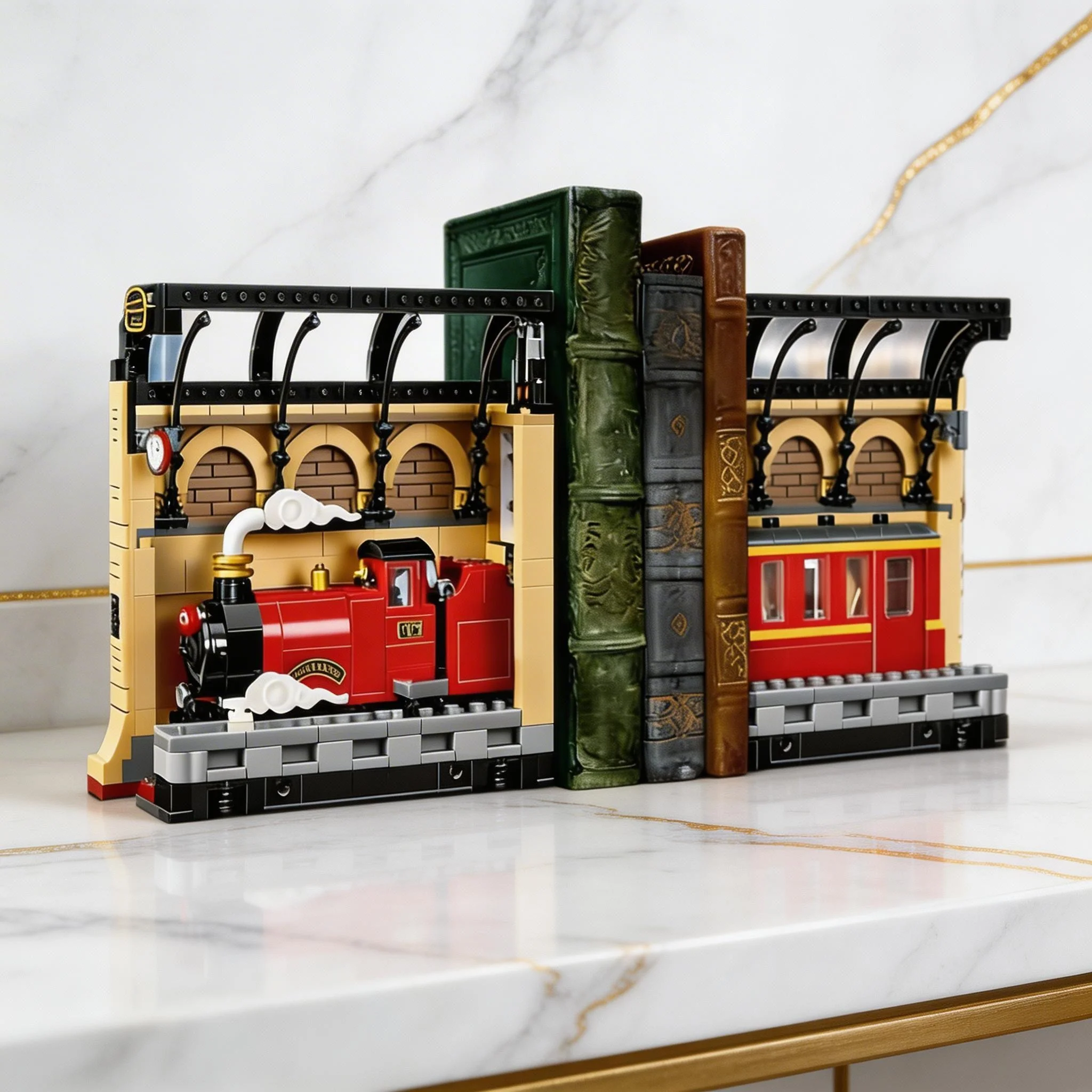 

2026 new men's and women's bookshelf decoration express building blocks gift bricks educational toys