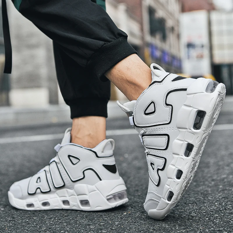New style basketball shoes - high-top shock-absorbing air cushion sports shoes… - Image 3