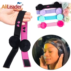 Banda para peluca de 2,5-3,5 cm de ancho, banda para bordes fundidos para pelucas de encaje, banda elástica para bordes de cabello, cinta mágica ajustable
