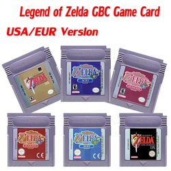 Cartuccia di gioco Zelda GBC scheda Console di gioco a 16 Bit Legend of Zelda awaking DX USA/EUR Version