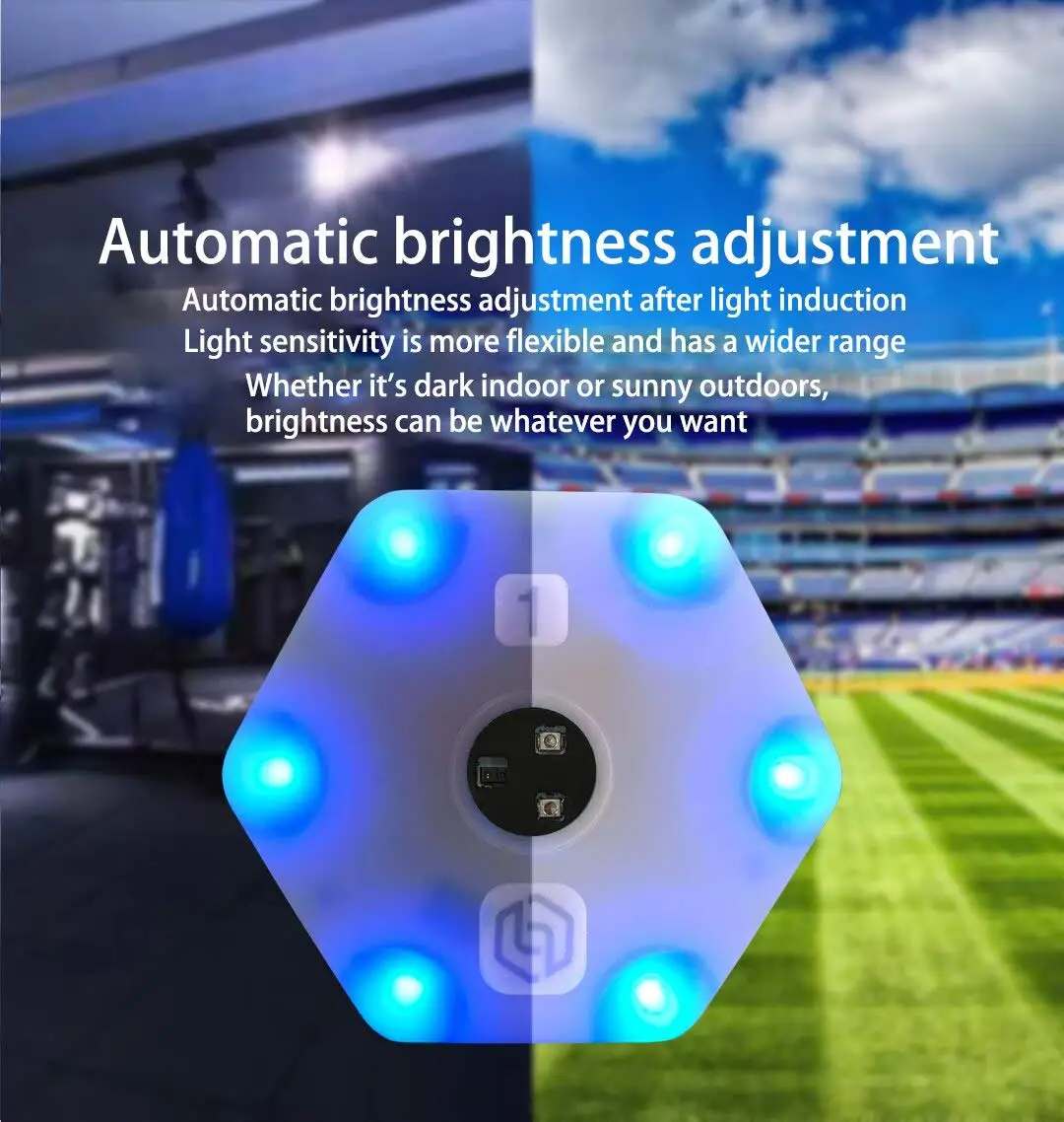 2025 Reactietraining Lichtlamp Snelheid Behendigheid Reactielicht APP-bediening Fysieke reactietrainingslichten