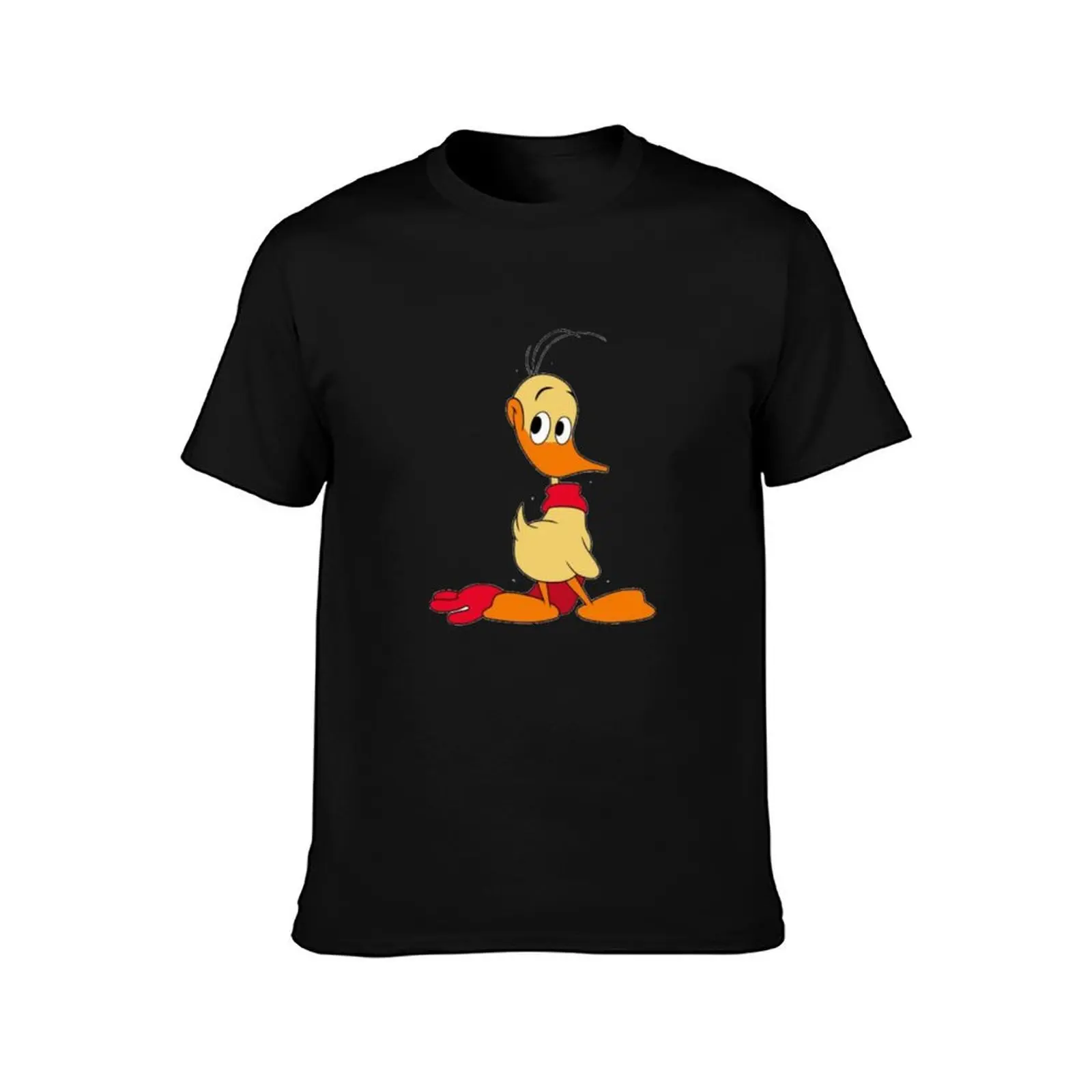 Alfred j kwak Sticker T-Shirt Big Size Short Sleeve Tee for Men T-Shirt