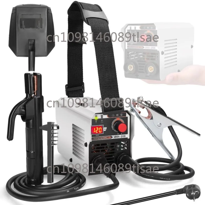 

2024 120A220V European Standard Portable Mini Welding Machine MMA-200