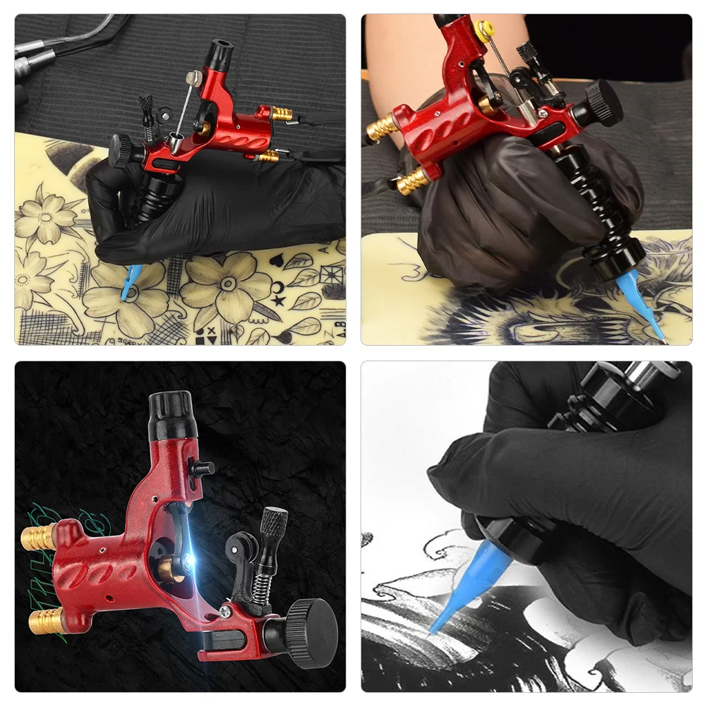 

1 Set Lightweight Rotary Machine Kit, Professional Tattoo Needles, Complete Tattoo Supplies, Stable Durable Portable Tattooing