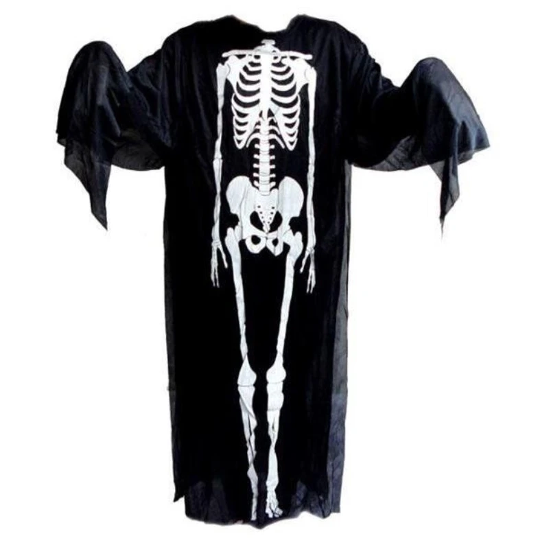 2024 Halloween Carnival costumi Cosplay bambini adulti Gothic spaventoso Party Ghost Holiday Fashion Performance Costume Vintage allentato