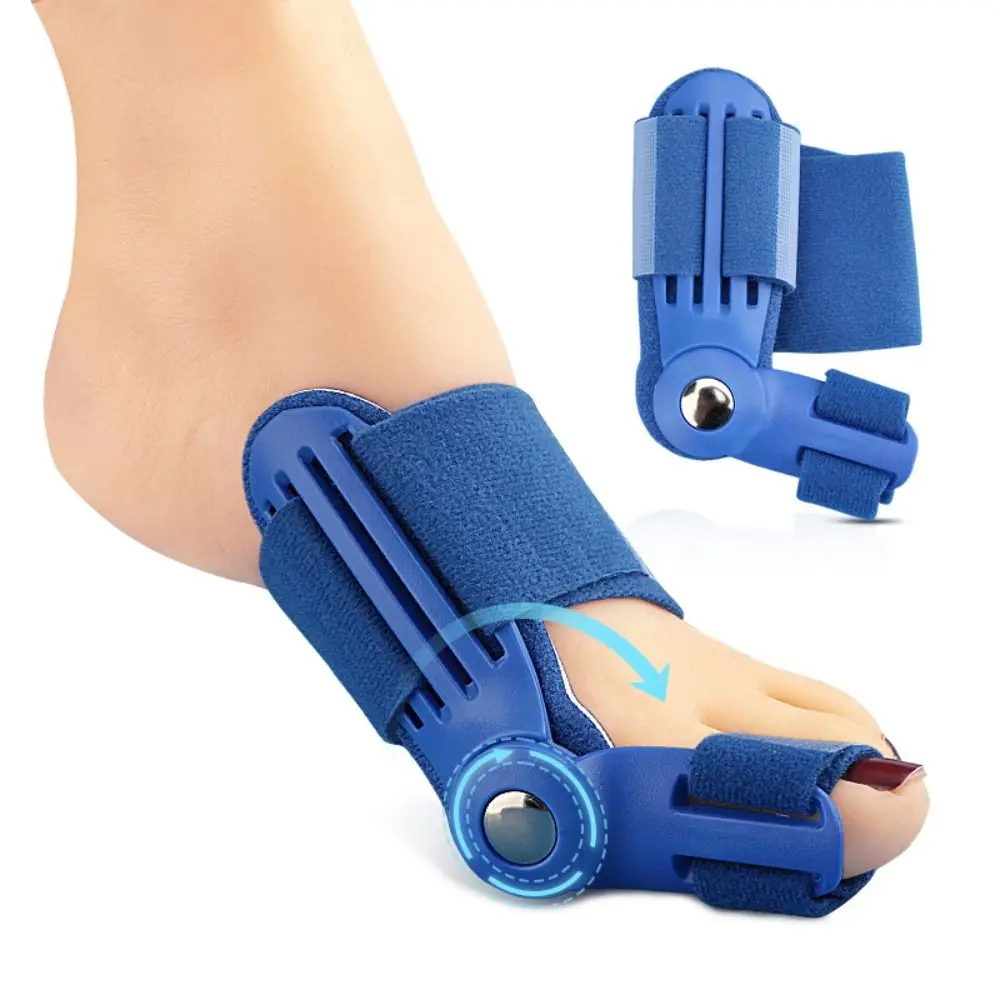 

New ABS Nylon Toe Correction Adjustable All Day Orthopedic Bunion Corrector Black White Blue Corrector Device Unisex