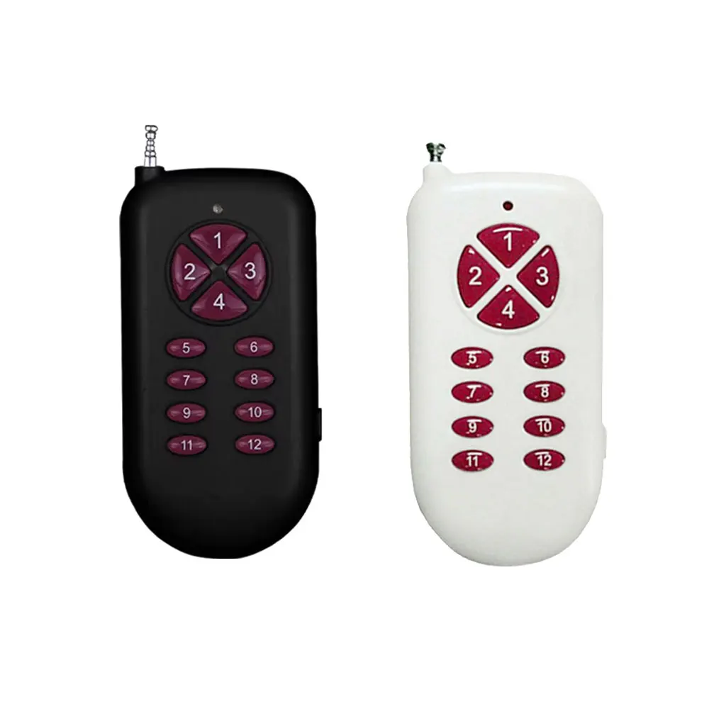 

433MHz DC12V 12 Buttons Universal RF Wireless Remote Control High Power Long Distance Electronic/Garage Door