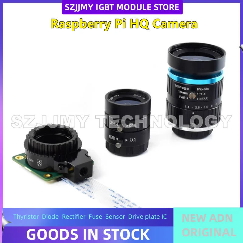 Raspberry Pi HQ Camera Raspberry Pi 5 Camera IMX477 Wide Angle/telephoto Microscopic Lensv