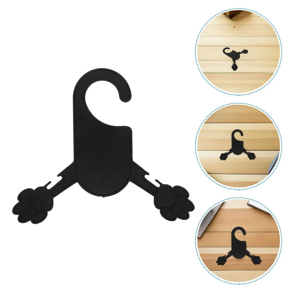 

30Pcs Pet Clothes Rack Hanging Hangers Plastic Non-Slip Pet Apparel Organizer for Dog Cat Closet Dog Rack for Clothes