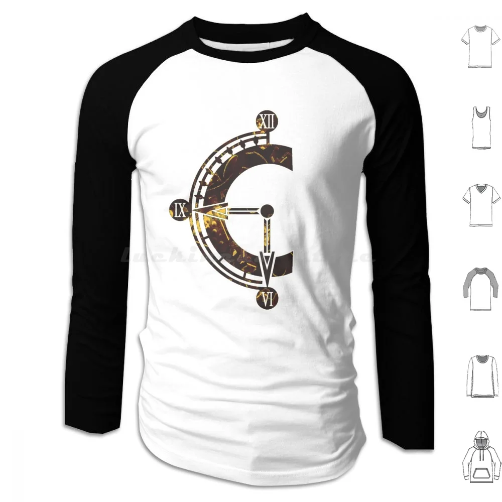 Chrono Trigger Logo sudaderas con capucha de manga larga Chrono Trigger Chronotrigger Chrono Trigger Ct Rpg videojuego Videojuego Crono