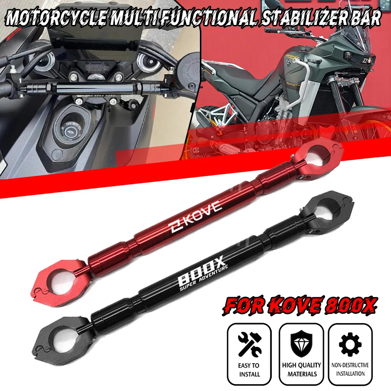 For KOVE 800X 800x pro 2023 2024 2025 Motorcycle Parts Balance Bar Handlebar Crossbar Phone Holder Accessories