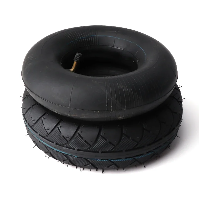 

4.10/3.50-4 Tires 4-inch Inner Tube Outer Tires for Electric Scooter Trolley Electric Tricycle Wear-resistant Tyres