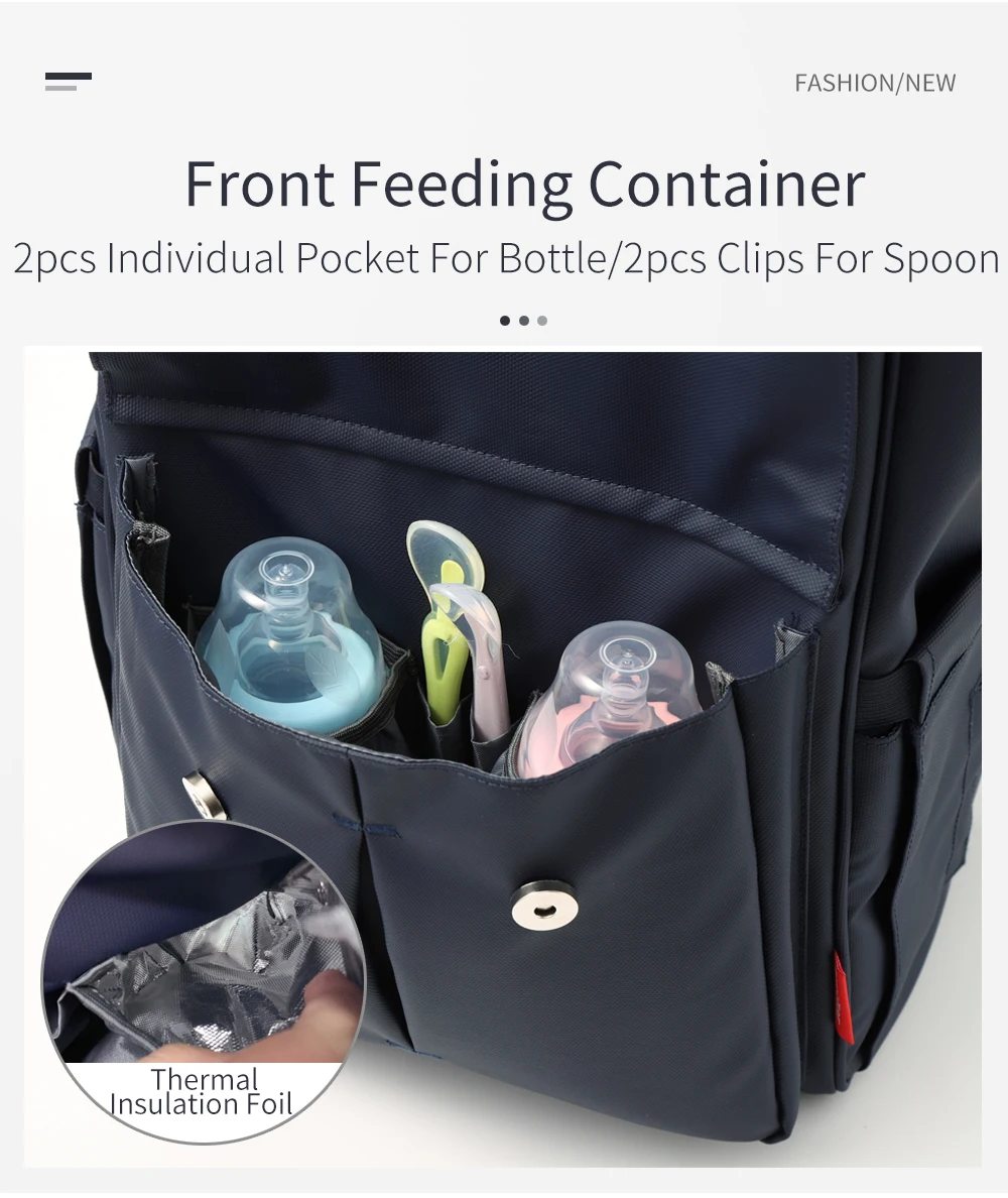 Waterproof Mummy Diaper Backpack Cartoon Design Mother Maternity Nappy Travel Bag Large Capacity Baby Care Nursing Stroller Bags