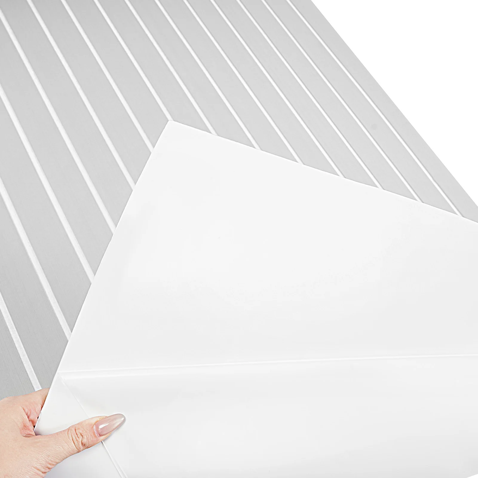 240*90cm EVA Floor Mat with Back Adhesive Anti-Slip Mat Cuttable Deck Boat Flooring Mat for Yacht Fishing Boat RV