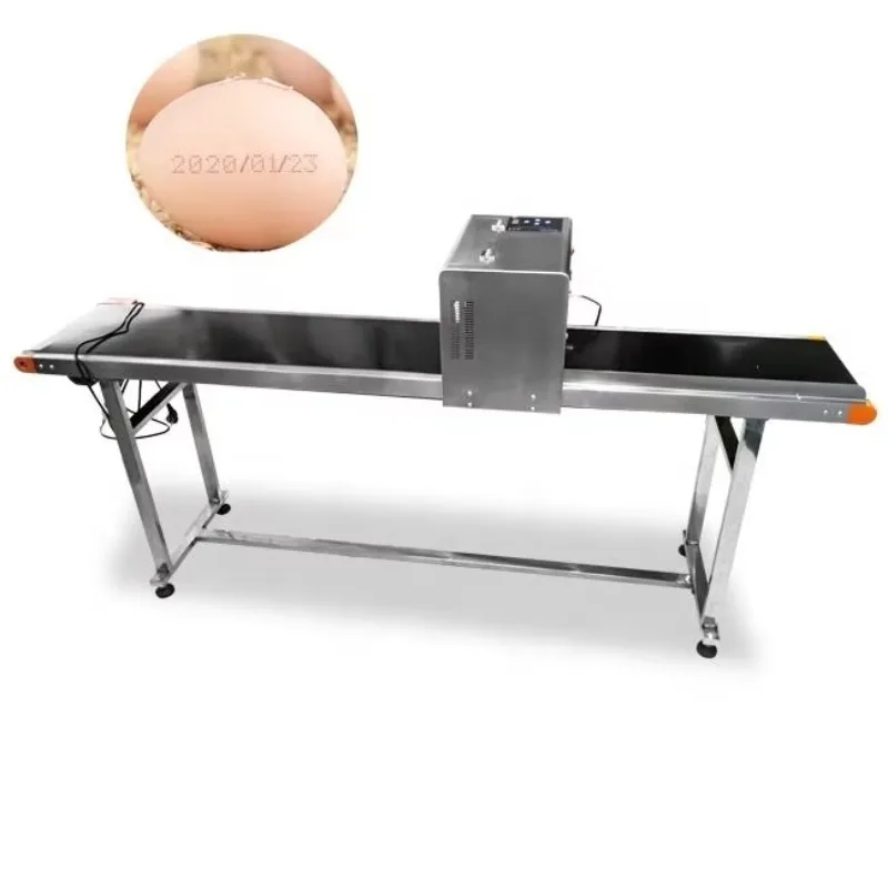 Precision Egg Inkjet Printer Effortless Marking Equipment Best Selling Swift Coding Machine Egg Inkjet Printer
