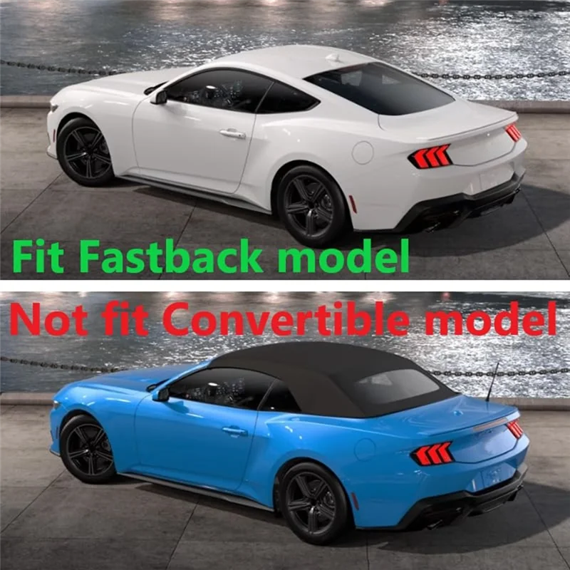 

AW-Door Window Lift Switch Panel Cover Trim For Ford Mustang 2024 Interior Accessories Carbon Fiber