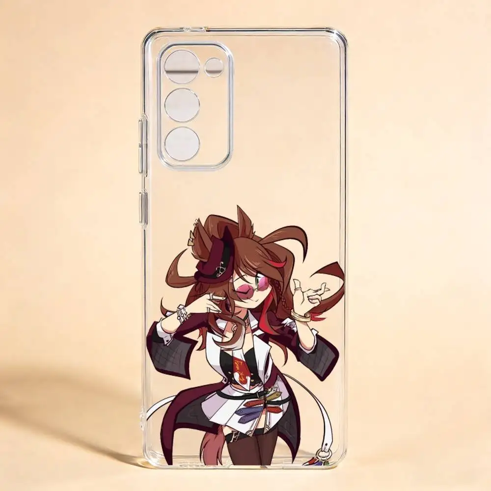 Forever young Umamusume  Phone Case For Samsung Galaxy S24 S25 S23 S22 S21Transparent Case Cover