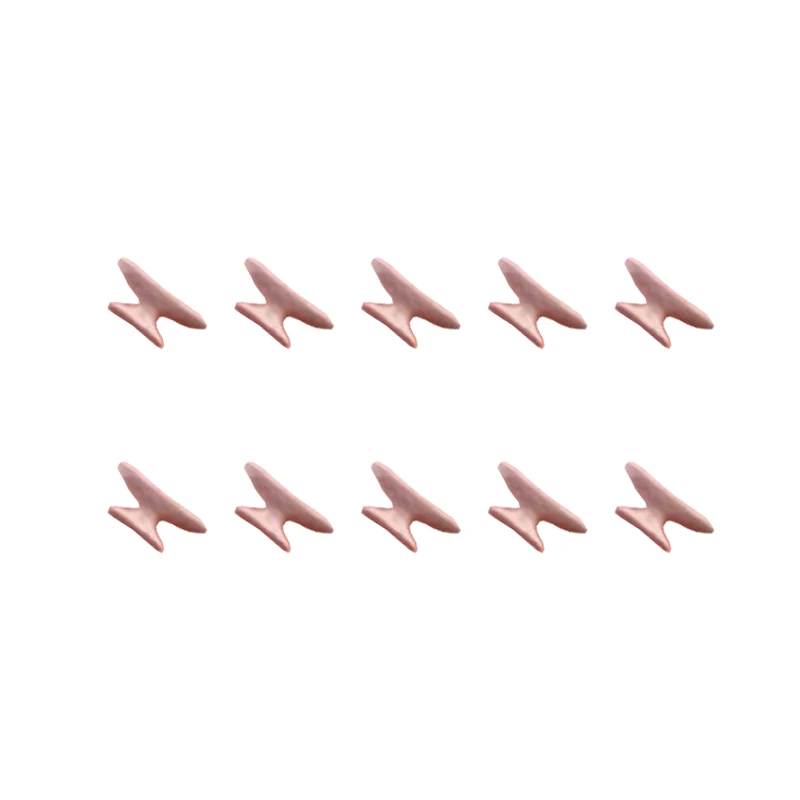 10PCS 5/6/7/8/9mm Wooden Cleat Model Miniature Mooring Cleats DIY Rigging Parts for Simulated Historic Sailing Vessel Hobbyists