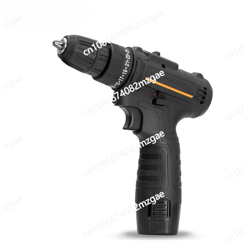 Electric Screwdriver, Lithium Battery Drill, Household 12V Wireless Impact Hand Drill, Charging Screwdriver Drill