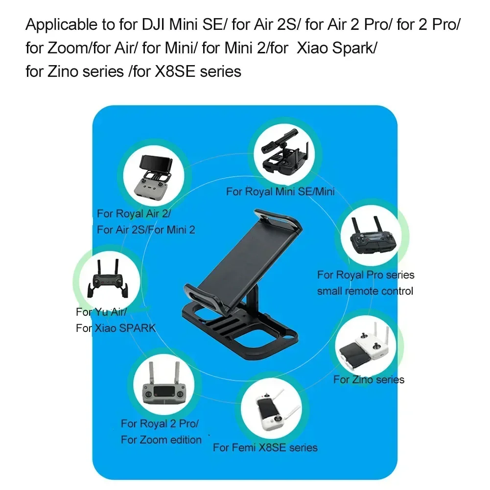 Maximaliseer uw drone-weergaverevaring met de tablethouderclip voor DJI Mini 23 ProSE Mavic 2 ProAir 22S en Mavic MINI