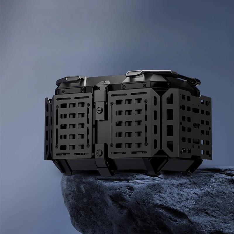 

Motorcycle trunk Multifunctional aluminum alloy armored trunk Large capacity