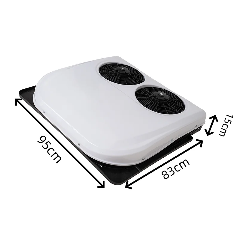 Alles-In-Een Rooftop Truck Parking Airconditioner 12V 24V AC voor Vrachtwagen RV Camper camper Airconditioning