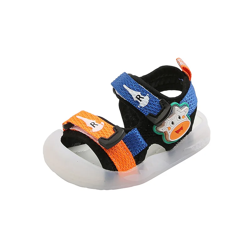 Anti-kicking Baotou sandals summer new light baby shoes 0-1-3 years old 2 boys and girls Beach Shoes sandals