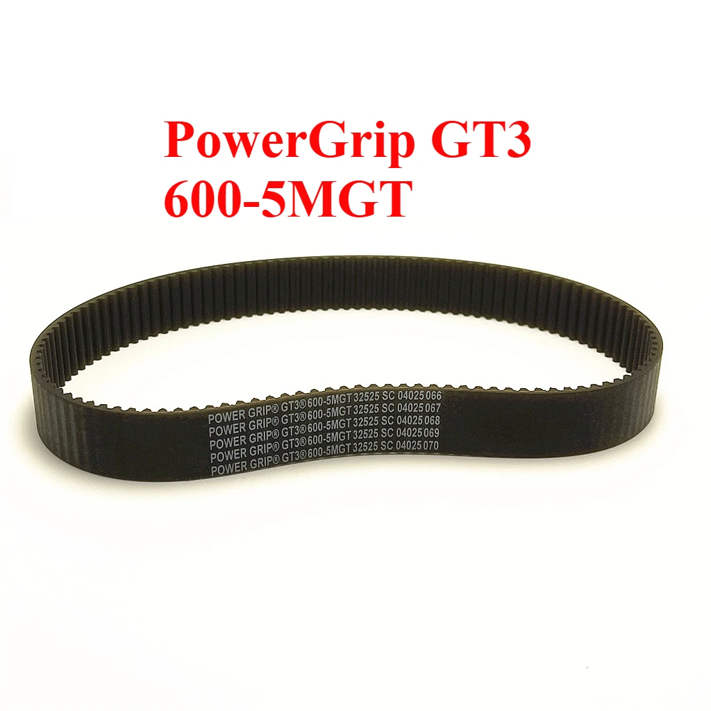 PowerGrip GT3 600-5MGT 120 Zähne 5mm Teilung Zahnriemen 3D-Drucker Werkzeuge Motorrad E-Bike Mittelmotor Spindelantriebsriemen – Detail 2