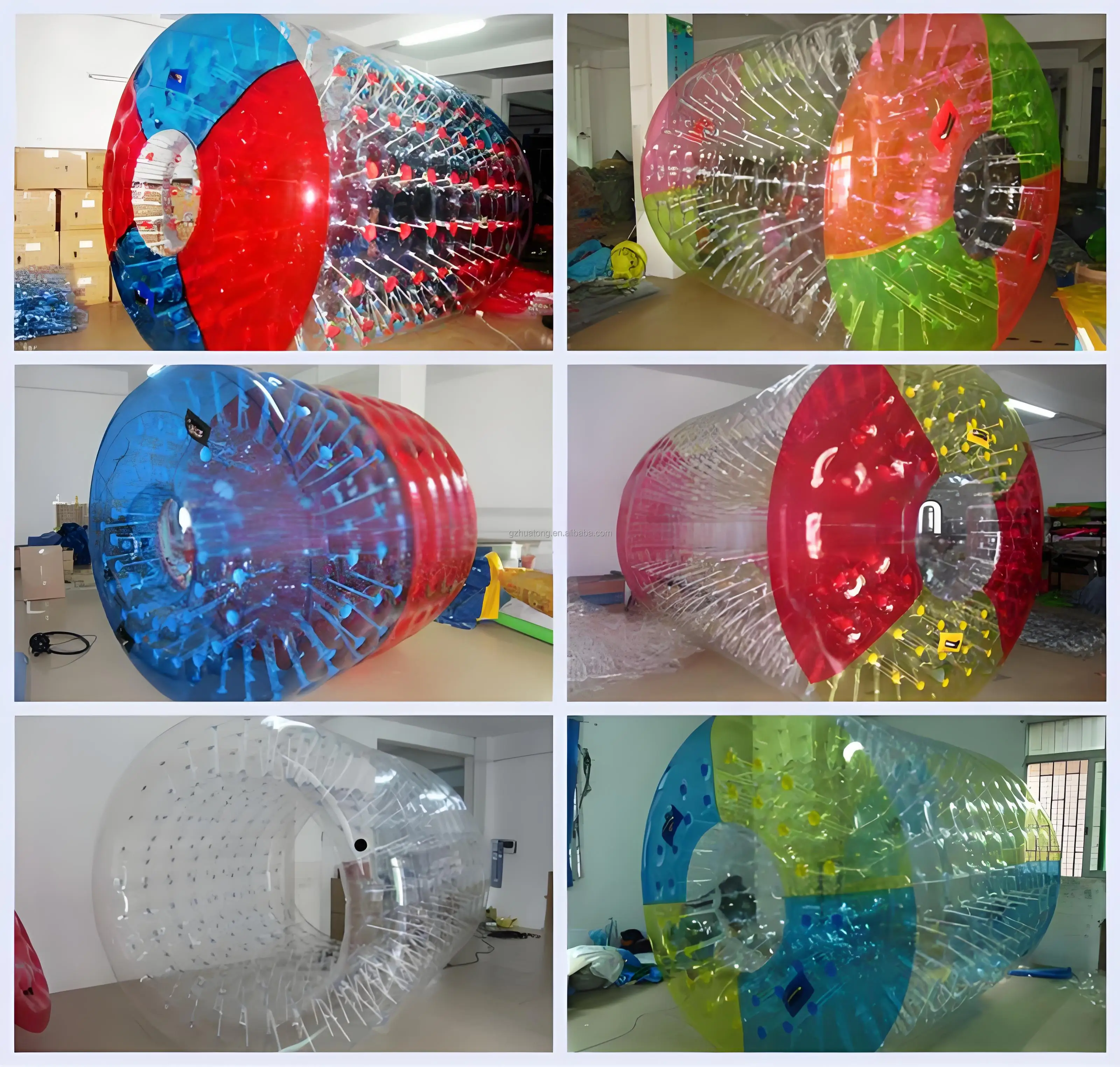 التجارية نفخ المياه الأسطوانة زورب الكرة المتداول الكرة حمام سباحة لعب للأطفال والكبار