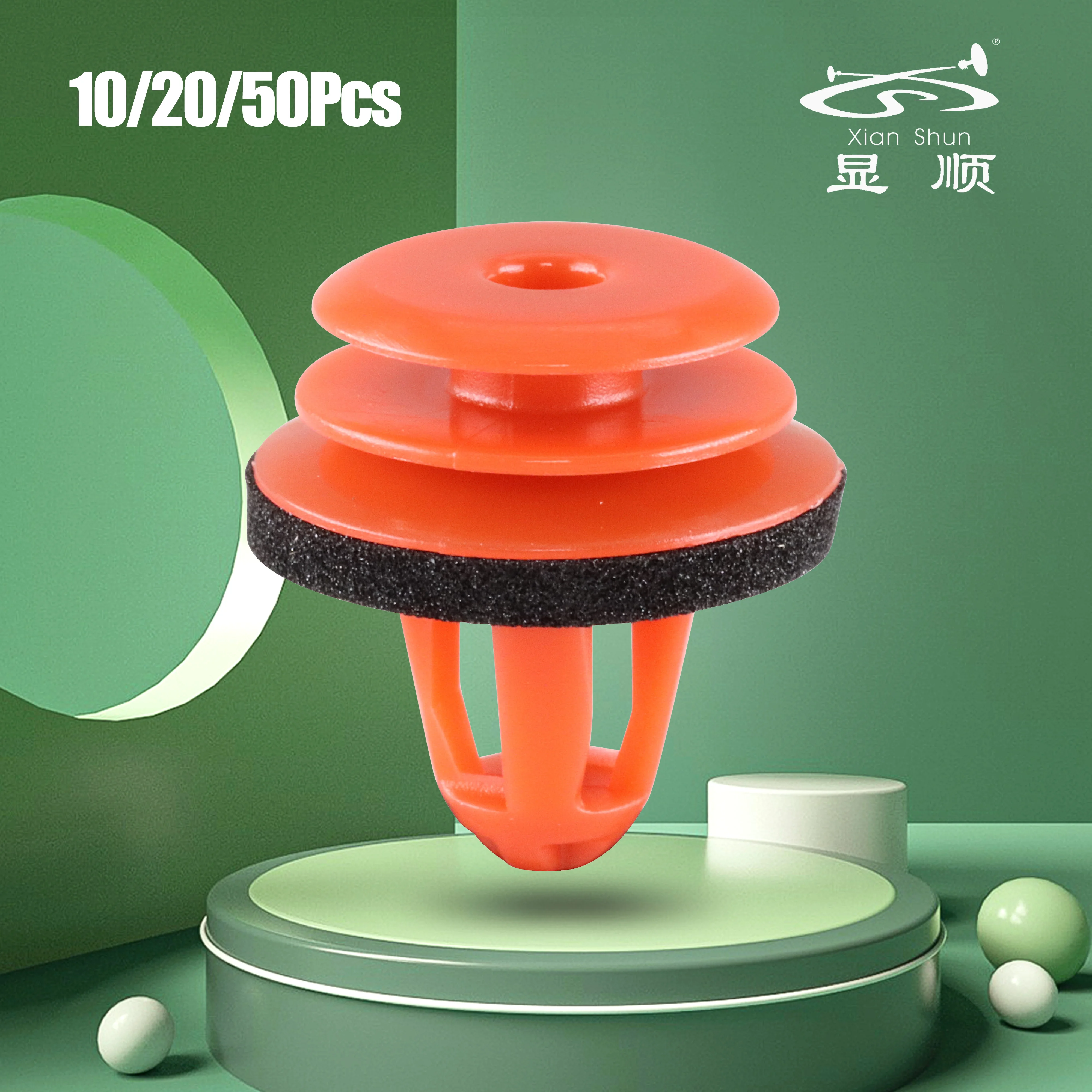 

10/20/50Pcs Red POM Door Panel Interior Replacement Parts Car Fastening Clips Car Accessories For BMW 07146962771 51417046415