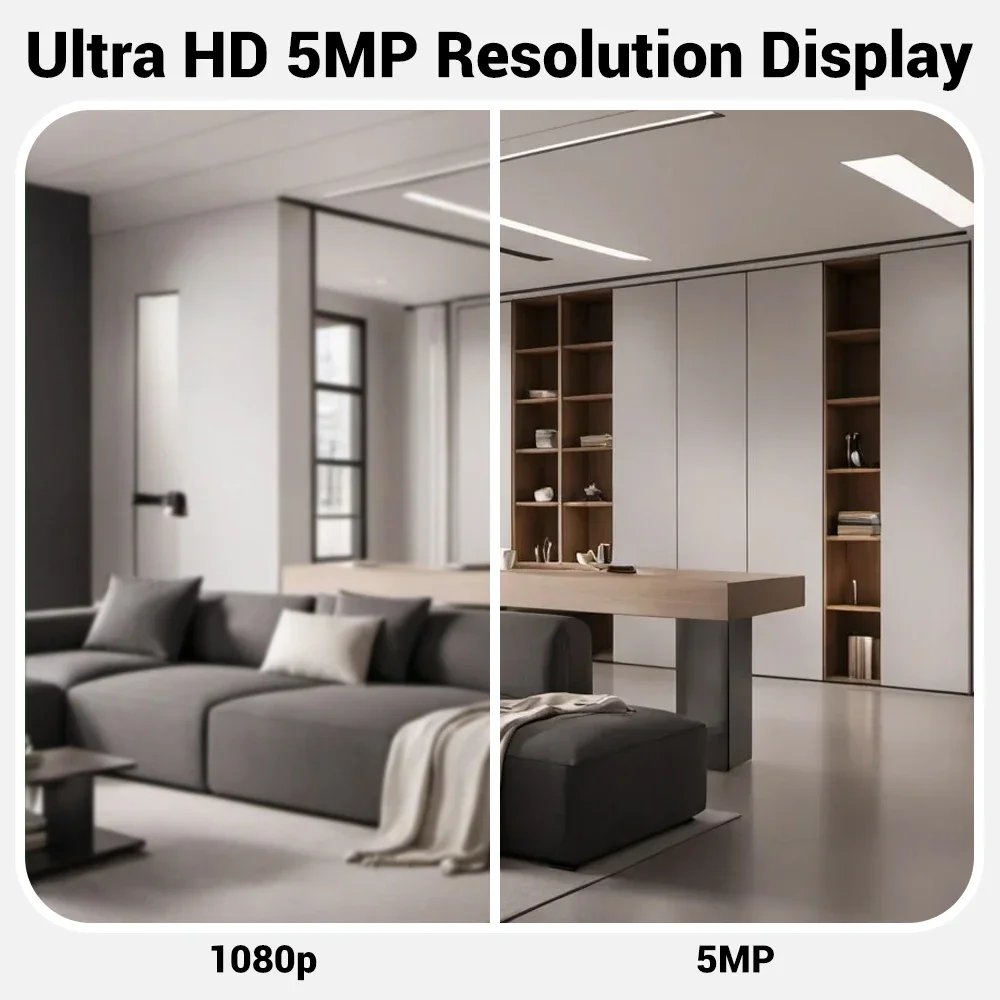 Tuya 5MP One-touch Call Baby Monitor 3MP WiFi PTZ Telecamera Monitoraggio automatico Visione notturna a colori Sicurezza IP CCTV SurveillanceHOme