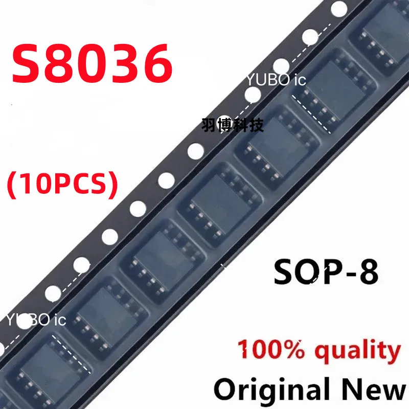 (10piece)100% New STI8036 STI8036BE S8036 sop-8 Chipset