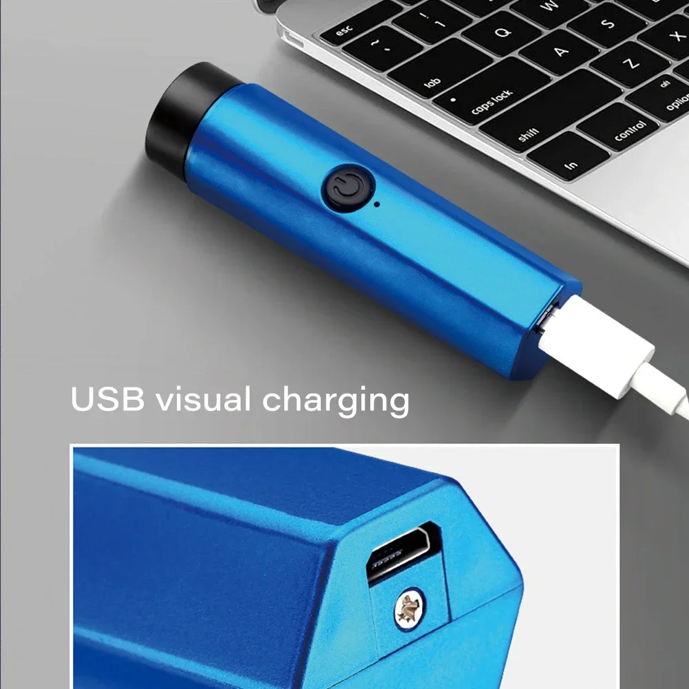 Portable Electric Shaver USB Rechargeable Beard Trimmer Waterproof Durable Beard Shaver Face Care for Men Barber Shaving Machine