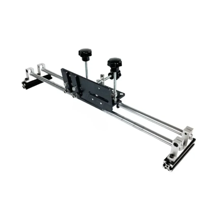 DIY Fixed Angle Sharpening Jig with Rail V Clamp, Belt Grinder Knife Blank Rough Grinding Tool for Knife Making