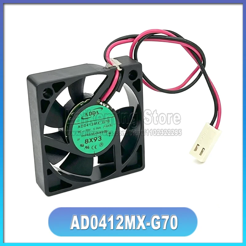 

100% новый вентилятор для процессора ADDA AD0412MX-G70 DC12V 0.08A с гидравлическим подшипником, бесшумный охлаждающий вентилятор 40*40*10 мм, быстрая доставка