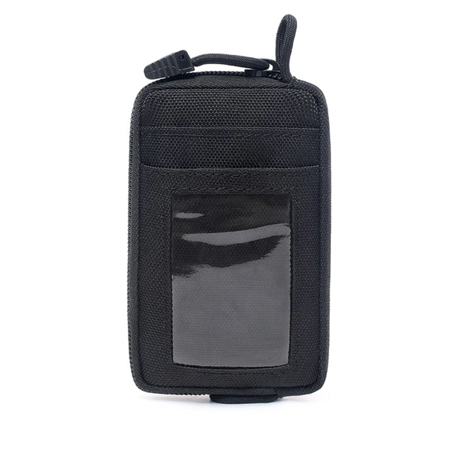 Wasserdichte Camping EDC Tasche Taktische Schlüssel Ändern Geldbörse Brieftasche Reise Kit Geldbörse Mit Karten Slots Pack Reißverschlüsse Taille Tasche – Detail 9