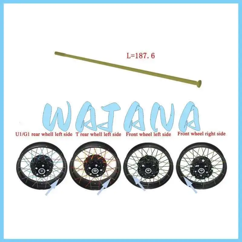 

Zt310-t Vacuum Spoke Wheel Spoke (l=187.6) 1094200-052000 For Kiden Original Part