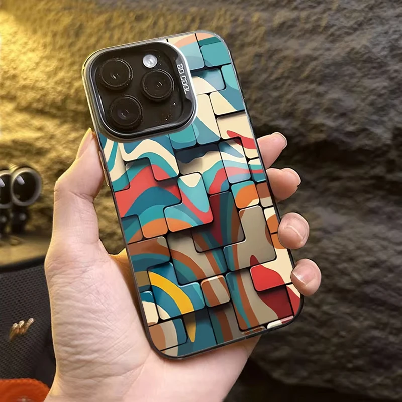 حافظة لهاتف آيفون 17 Air 16e 16 Pro Max 15 14 Plus 13 12 11 Pro غطاء خلفي من السيليكون المقاوم للصدمات