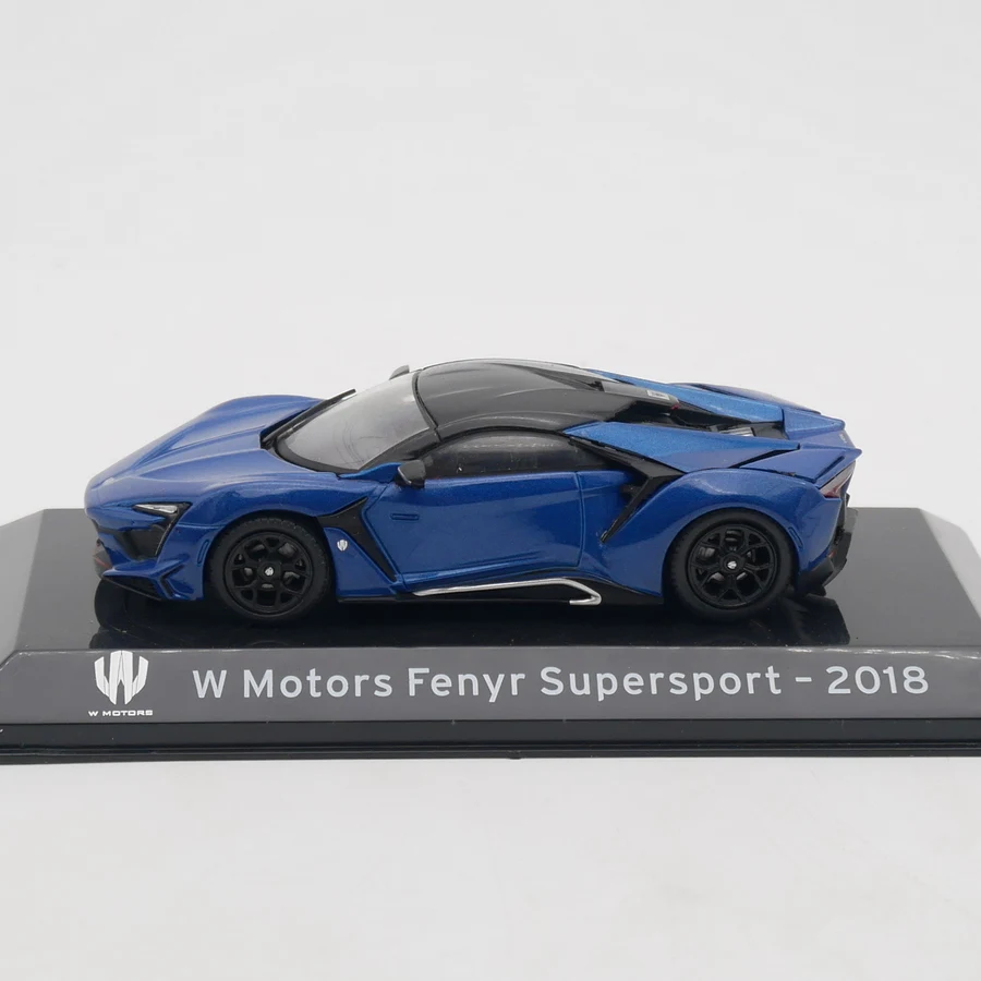 Speelgoedvoertuigcollectie Ixo 1:43 W Motors Fenyr Supersport 2018 gegoten automodellen