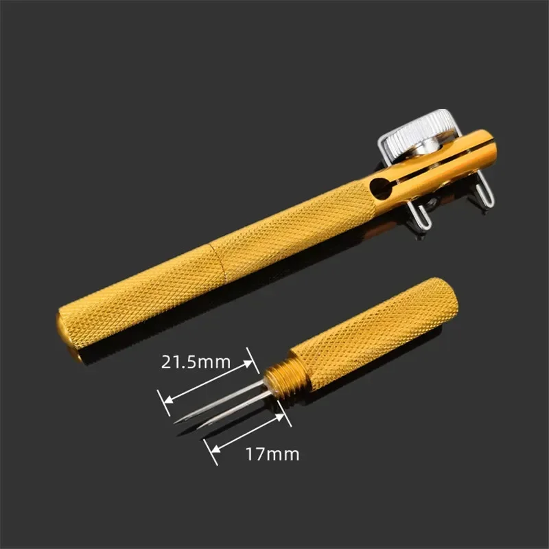 Fishing Hook Tier Double-headed Metal Fishing Fishing Line Knot-tying Tool Tied Hook Manual Hook Knotting Tool Hookloop